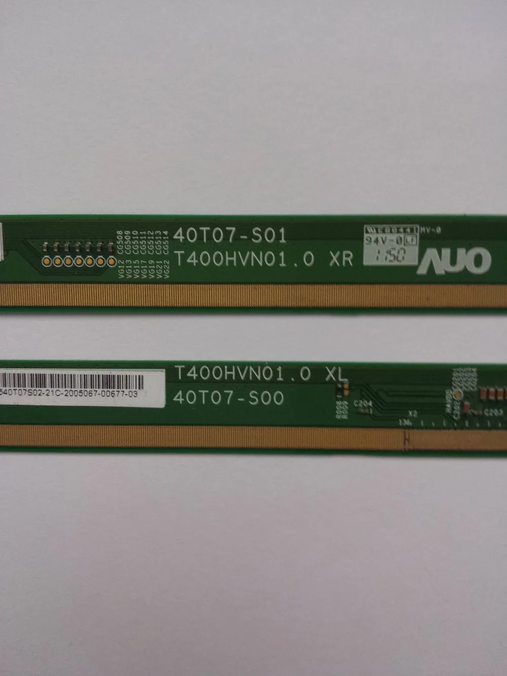 

T400HVN01.0 XL/XR 40T07-S00 40T07-S01 LCD Panel PCB Part A Pair