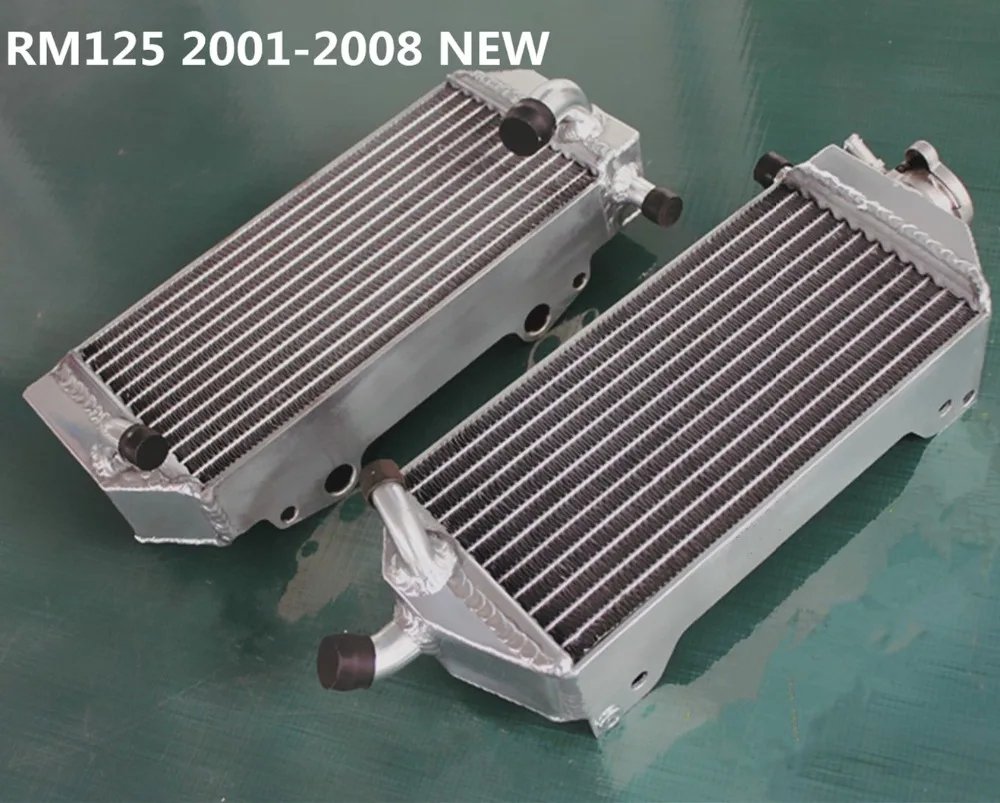 

high performance 40mm L&R aluminum alloy radiator for Suzuki RM125 RM 125 2001 - 2008 2007 2006 2005 2004 2003 2002