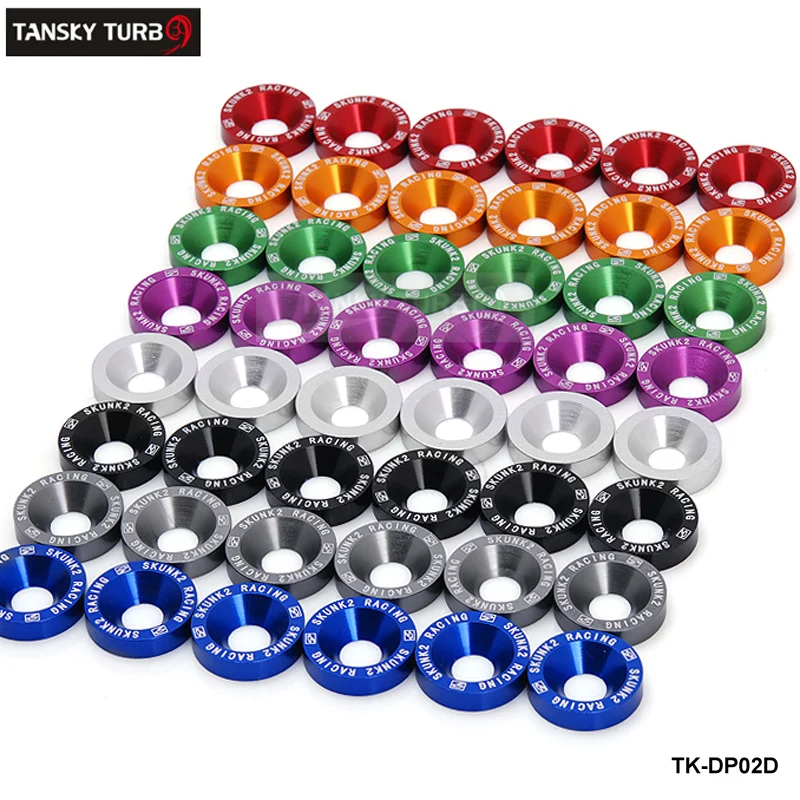 TANSKY - 6Sets/Bag JDM Style Fender Washers Bumper Washer Lisence Plate Bolts Kits for CIVIC ACCORD  TK-DP02D