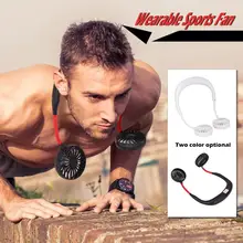 Портативный Hand Free вентилятор мини переносной вентилятор персональный шейным вентилятор для путешествие Прогулка Спорт кулер вентилятор охлаждения