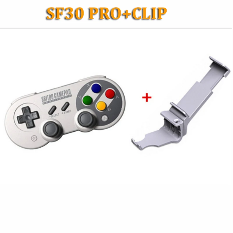 Беспроводной Bluetooth контроллер 8Bitdo SF30 Pro с джойстиком для Android Nintendo Switch Windows macOS|Запасные части| |