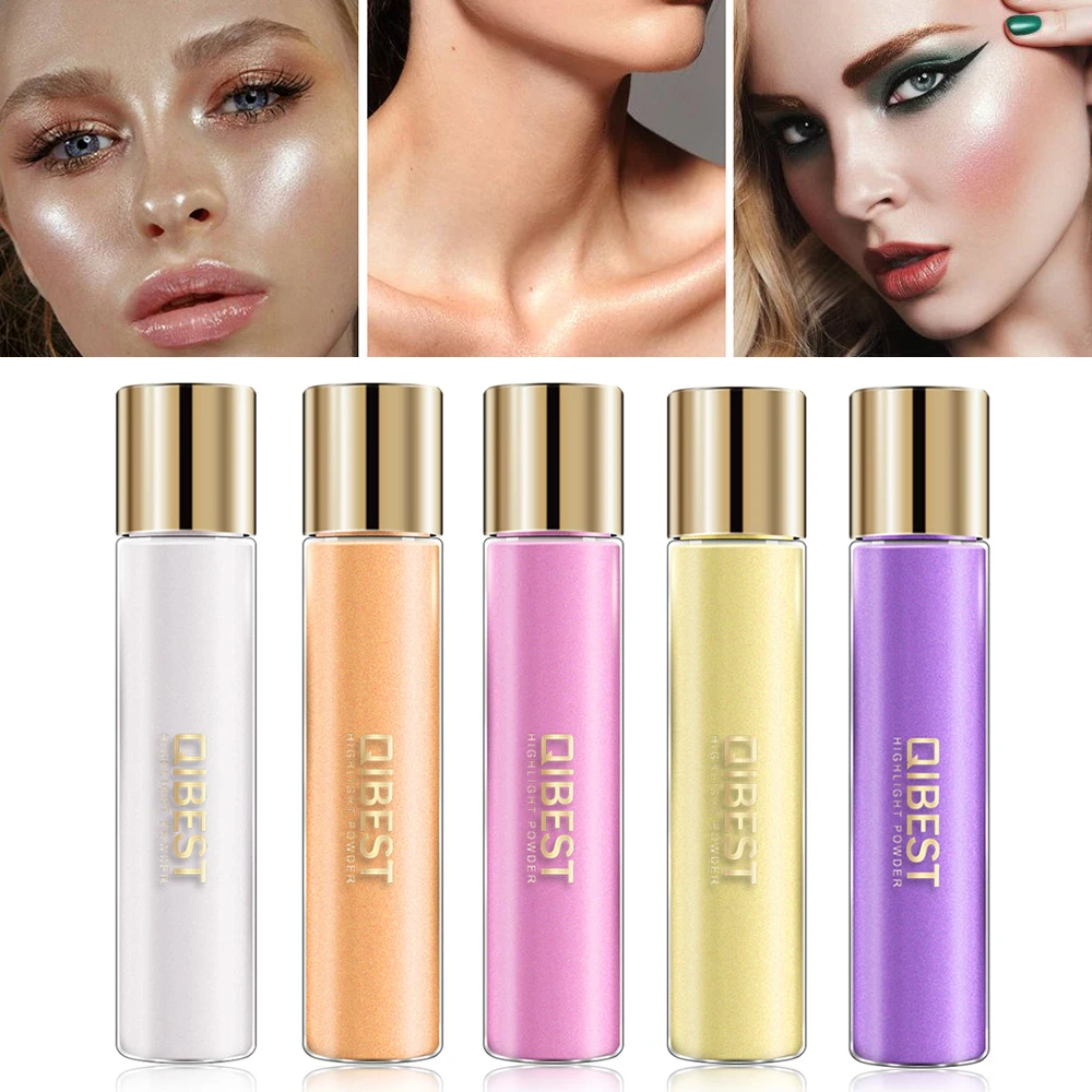 

1PC Long-lasting Shimmer Liquid Highlighter Cream Concealer Face Ultra-concentrated Illuminating Bronzer Facial Makeup Tools