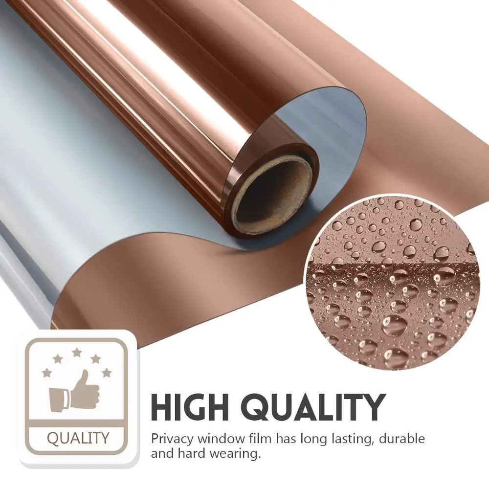 

40/50/60/70/80/90x300cm One Way Mirror Window Film Anti-UV Heat Control Window Sticker Vinyl Glass Self-adhesive decor Film