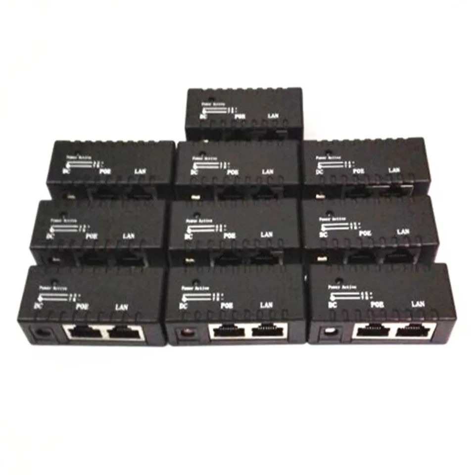 Оптовая продажа OEM 50 шт./лот POE сплиттер инжектор для IP камеры телефона CCTV AP Power over