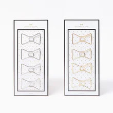 Зажим для банта diy аксессуары закладка зажим основной узел бабочки