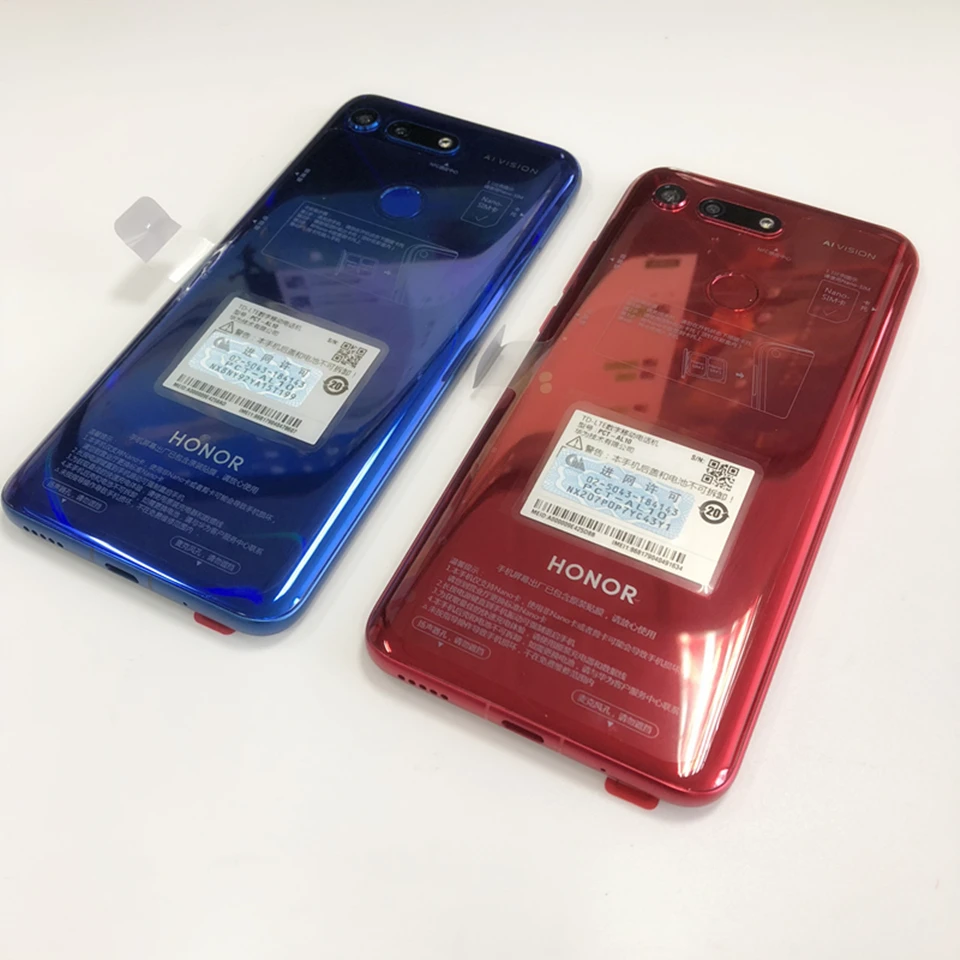 Honor View 20, Смартфон Honor V20, Android 9, 6 ГБ/8 ГБ ram, 128 ГБ/256 ГБ rom, Поддержка NFC, быстрая зарядка, мобильный телефон