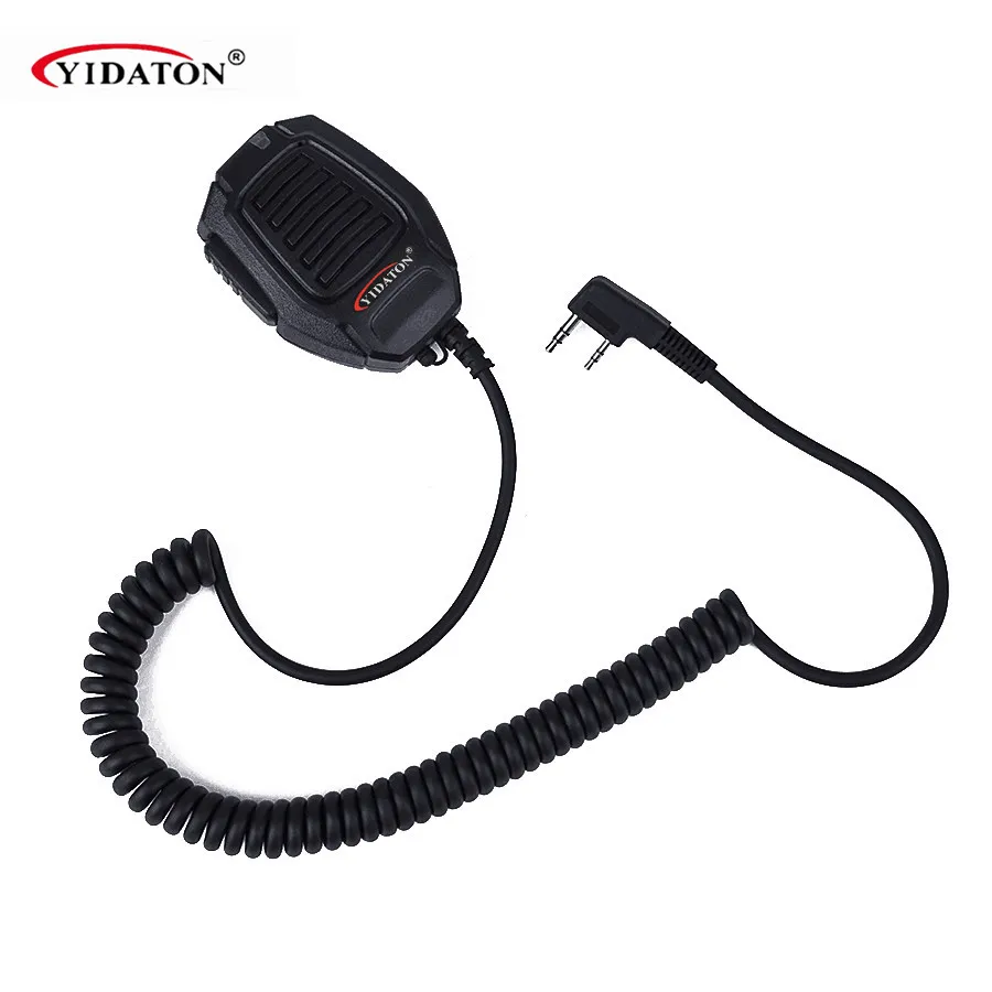 Waterproof Mic Speaker Hot Sale 2 PIN Handheld Speaker Mic for KENWOOD