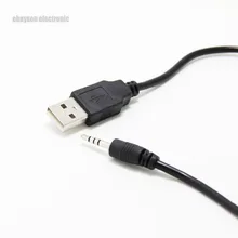 2,5 мм папа к USB зарядный кабель/данные для водонепроницаемых часов Скрытая Цифровая камера DVR