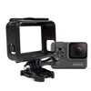 Coque cadre de protection coque ouverte Standard + vis longue + socle de fixation pour GoPro Hero 5 noir ► Photo 2/6