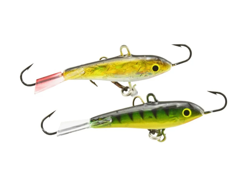 2pcs Hard Lure Ice Jigs for Fishing 23g 60mm Bass Mackerel Metal