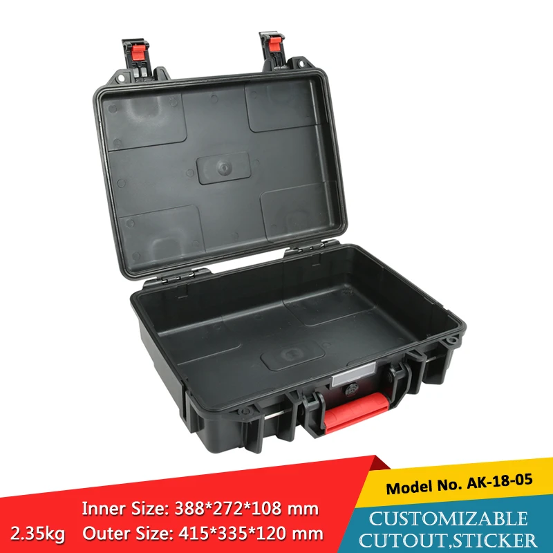 IP67 Plastic Waterproof Tool Box Transparent Hard Equipment Storage Case (3)