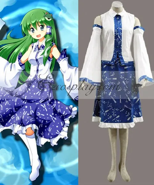 

Touhou Project Kochiya Sanae Косплей Костюм E001