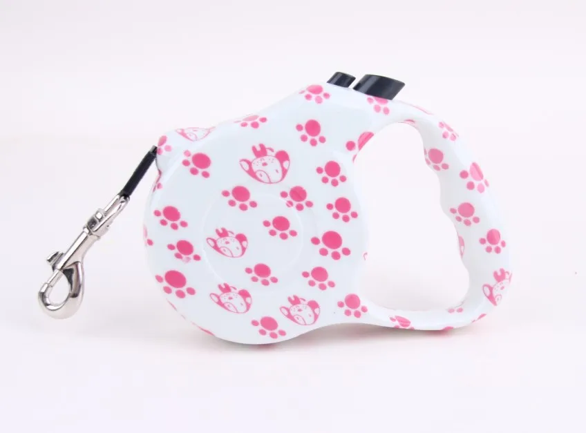 5M Durable Dog Retractable Leashes Automatic Pet traction ropetraction