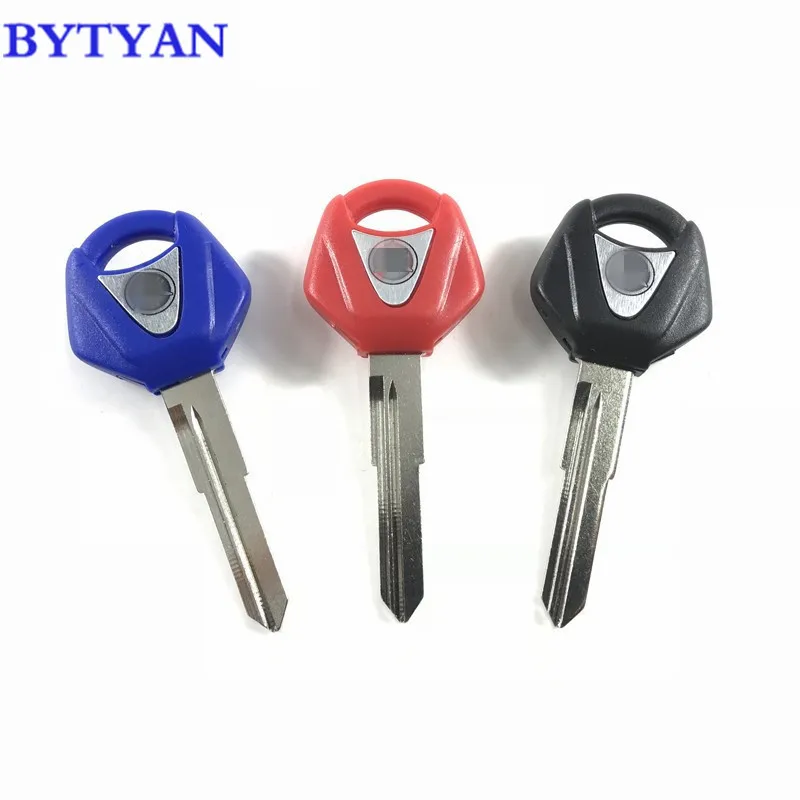 BYTYAN New luminescence Motorcycle Blank Keys Uncut Blade for YAMAHA MT03 R125 R150 R15 R250 MT25 MT-25 MT-03 R25 R3 R300 | Автомобили и