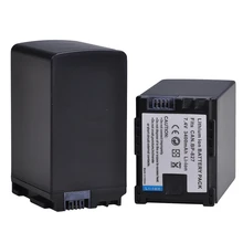 Комплект из 2 предметов 3400 мА/ч, BP-827 BP 827 Камера Батарея для Canon BP-819 BP-807 BP-809 HG31 XA10 HF20 HF10 HF100 HF100E HG20 HG21 HF11 HFS100