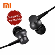 2016 Newest 100% original Xiaomi Mi Earphones Piston 3 Fresh Version In-Ear with Mic Wire Control for mobile phone