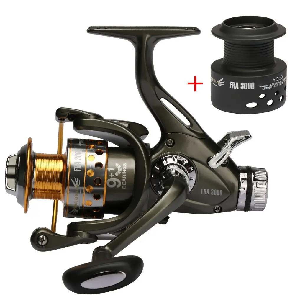 Buy Dual Brake Feeder Spinning Reel Plus Extra Spool