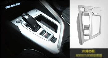 

Lapetus Auto Styling Gear Shift Box Sequins Cover Trim interior Stall Decoration Fit For Peugeot 3008 3008GT 2017 - 2020 ABS