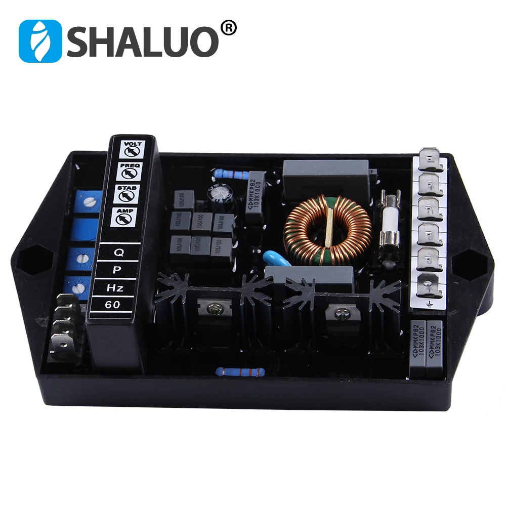 Regulador de Tensão Marelli Automático Estabilizador Elétrico 220 v Motor Ajustável Controlador Atual Trifásico ac Avr M16fa655a 3 Peças e acessórios do gerador
