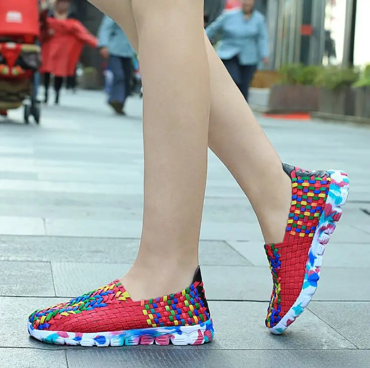 Повседневная дышащая обувь из сетчатого материала Chaussure Femme спортивная на