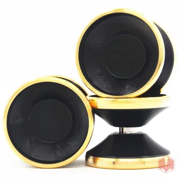 

New arrive YoYo Ace Yo Mecry 7075 yo-yo Gold-plated ring professional sports yo - yo Metal ball best gift for Christmas day