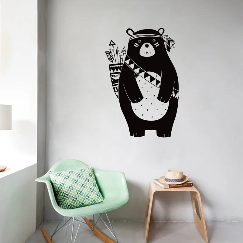 Tribal-Bear-Wall-Decal-Woodlan