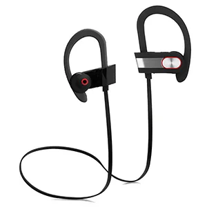 10 шт. 4,1 Bluetooth наушники CSR8635 Беспроводная Спортивная стерео гарнитура с глубоким басом наушники с шумоподавлением IPX7 водонепроницаемый микрофон - Цвет: Серый