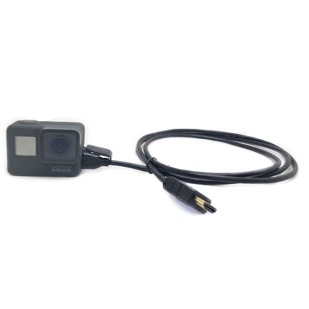 Кабель Micro HDMI для передачи данных камеры GoPro Hero 6 5 4 3 + SJ4000 WiFi SJ5000 SJ6 sj7 EKEN H9|Чехлы