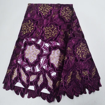 

Hot sale African organza velvet lace fabrics 2019 embroidery stones Nigerian laces fabric wedding high quality french tulle lace
