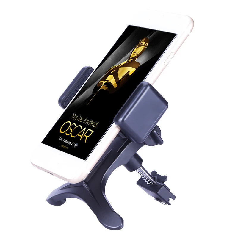 

Universal Mobile Phone Holder Stand Car Air Vent Mount Bracket Clip for Iphone Samsung xiaomi GPS PDA Cellphone Accessories F003