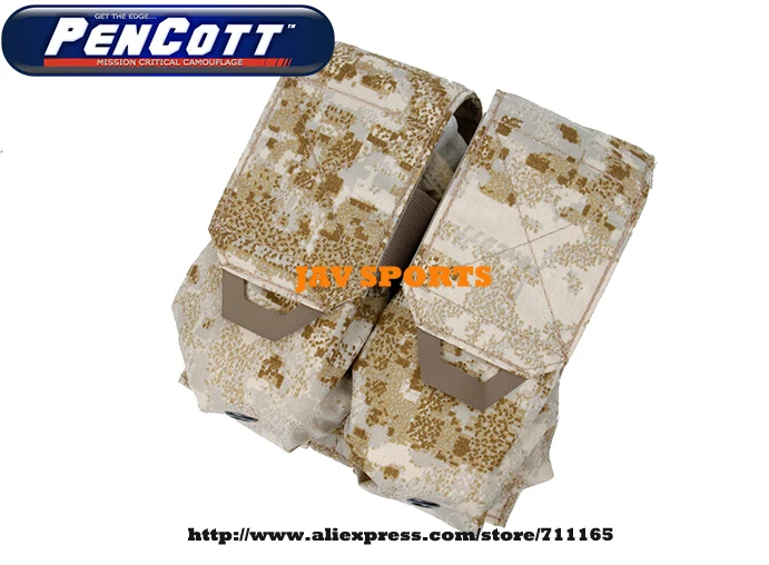 TMC двойной M4 подсумок PenCott песчаная MOLLE M4 подсумок(SKU12050674