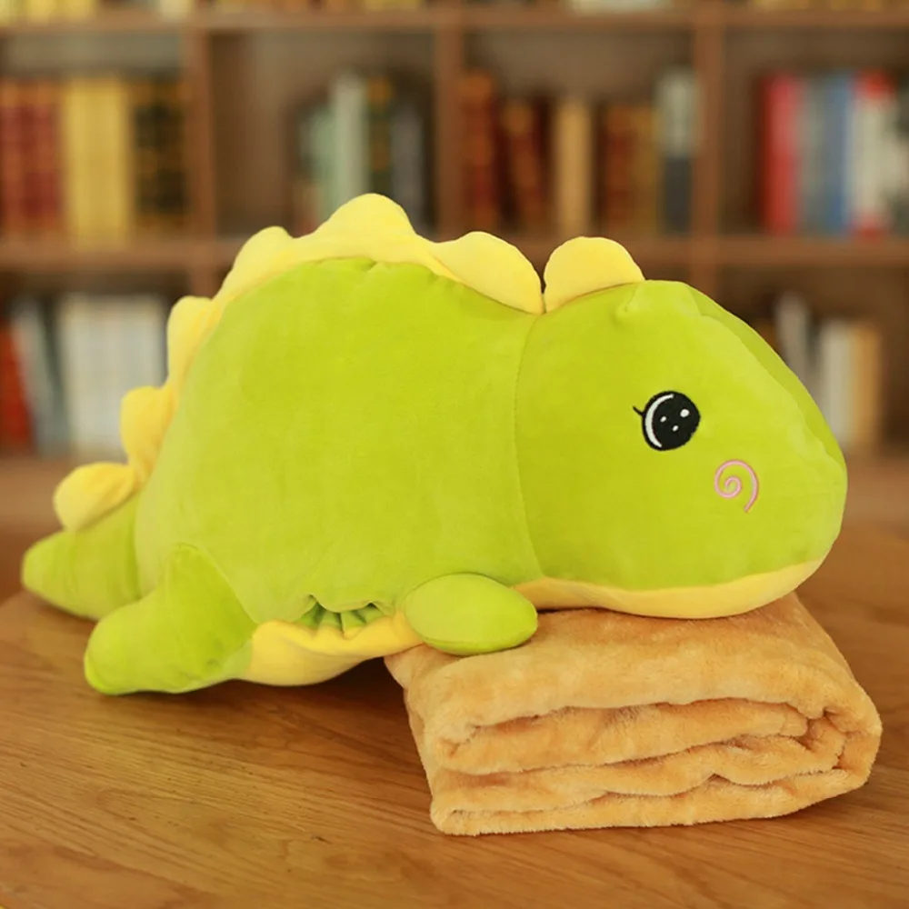 stuffed dinosaur pillow
