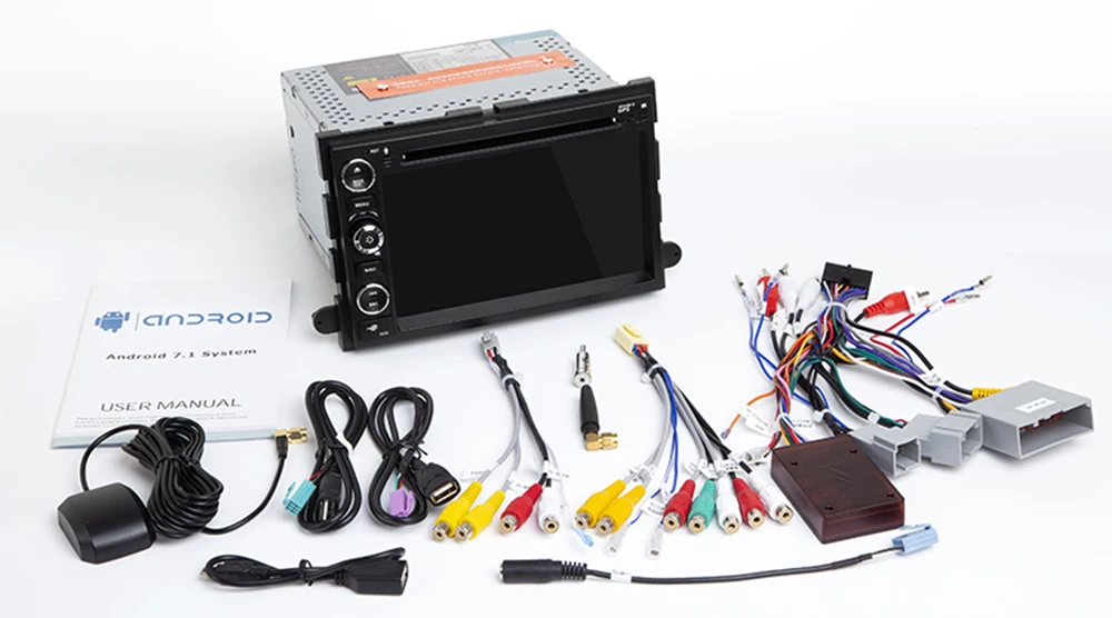 Sale HD 1024*600 Android 9 Car DVD GPS Player for Ford F150 EXPEDITION,EDGE,FUSION,EXPLORER WIFI 4G Bluetooth Radio Stereo 4G RAM SD 21