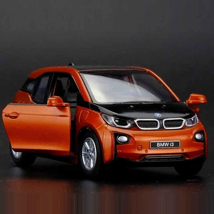 

High Simulation Exquisite Diecasts&Toy Vehicles: KiNSMART Car Styling I3 New Electric Car 1:32 Alloy Diecast Car Model Car Toys