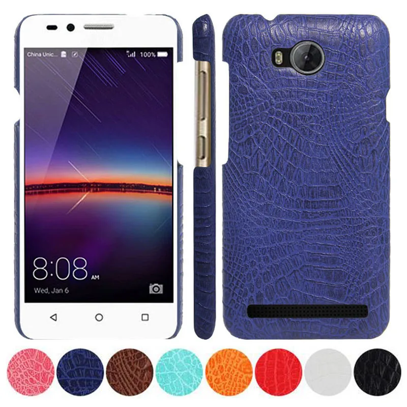 

Huawei Y3 2 Case for Huawei Y3 II Crocodile Pattern Leather Phone Case for Huawei Y3 2 Y3II-U22 LUA-U22 Lua-L21 Case Cover