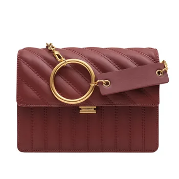 

designer Quilted Genuine Leather Handbags women chain Shoulder Bags woman Messenger Bag luxury ladies hand bags clutch purse sac