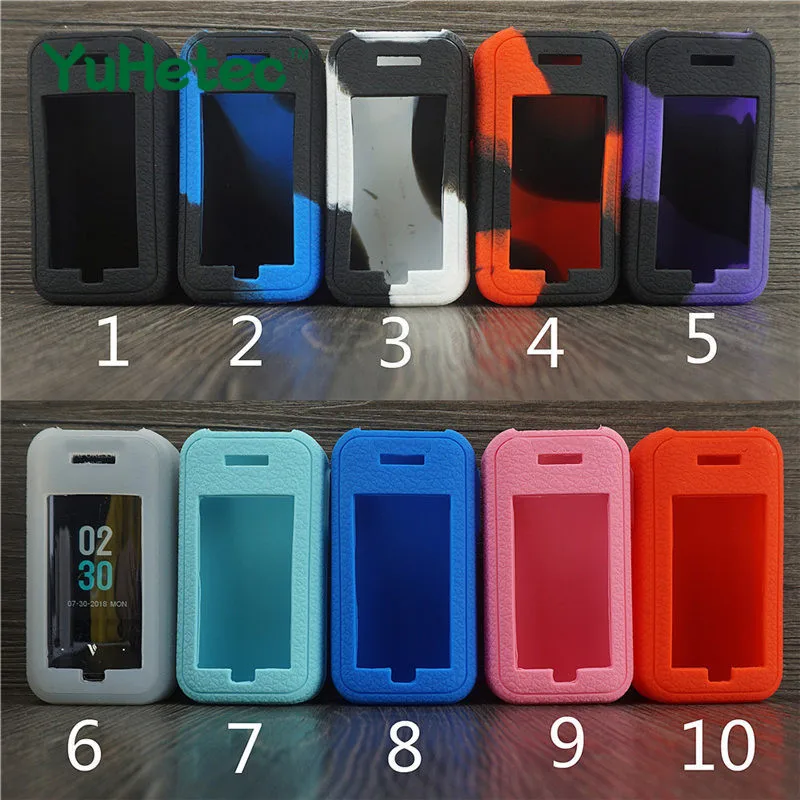 

1PCS YEHETEC Silicone Protective Gel Skin Case Cover for VAPORESSO LUXE 220W / 220W Vaporesso LUXE/Vaporesso Luxe Kit