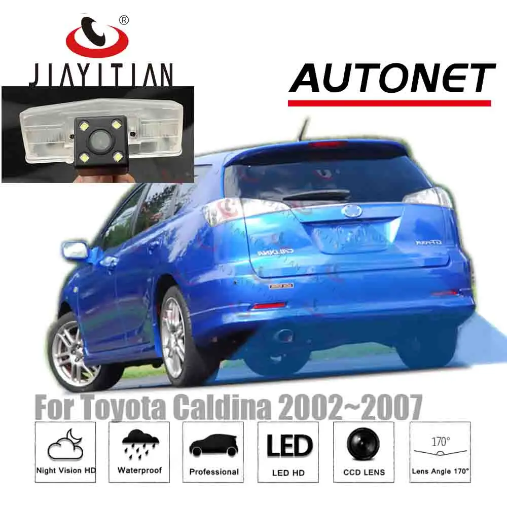 JIAYITIAN заднего вида Камера для Toyota Caldina t240 2002~ 2007 2005 2006 2004 2003 CCD Ночное видение резервного копирования Камера обратный Камера