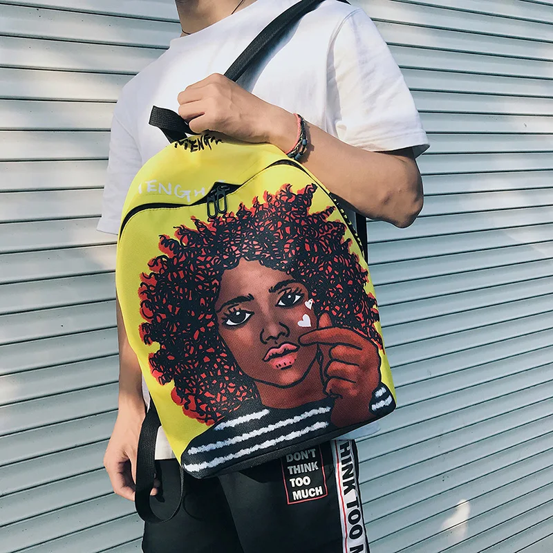 Menghuo 2018 New Fashion Women School Bag 3D Full Printing School Backpack Bag for Girls Women Backpack Men Travel Bags Mochilas (10)