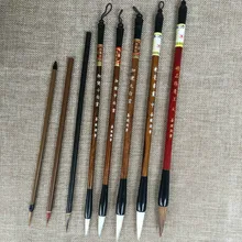 12 шт./компл. кисть для китайской живописи высококлассная мышь венчик метеорный пейзаж цветок картина с птицами кисточка для китайской каллиграфии ручка