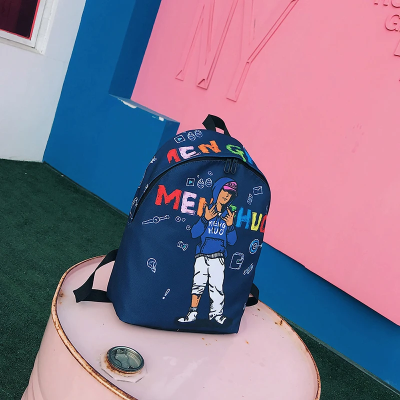 Menghuo 2018 New Fashion Women School Bag 3D Full Printing School Backpack Bag for Girls Women Backpack Men Travel Bags Mochilas (66)