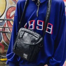 2019 latest shoulder bag casual bag Messenger bag Korean PU men bag STUDENT