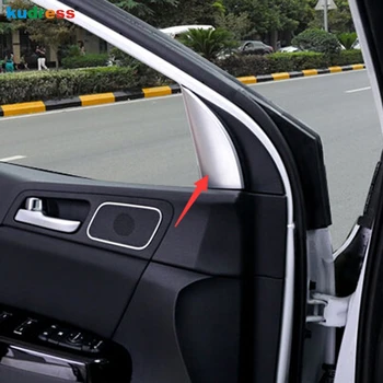 

For KIA Sportage 2017 2018 ABS Matte Front Window Trim Interior Triangle Cover Moulding Trim Car Cover Decoration 2pcs