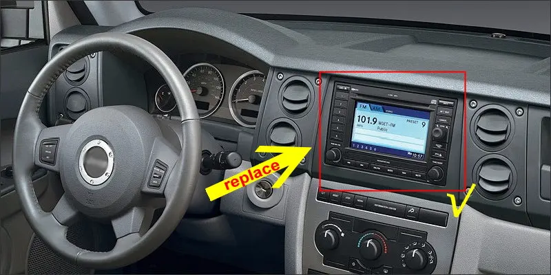 Clearance Liislee Car Android 6.0 GPS Navigation Multimedia For Dodge Dakota 2005~2007 Radio HD Screen Audio Video No CD DVD Player System 0 Clearance Liislee Car Android 6.0 GPS Navigation Multimedia For Dodge Dakota 2005~2007 Radio HD Screen Audio Video No CD DVD Player System 0