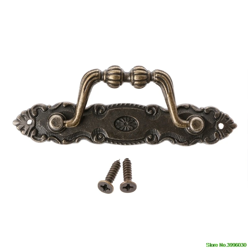 

Antique Cabinet Drawer Handle Bronze Door Handle Chest Dresser Vintage Pull Knob