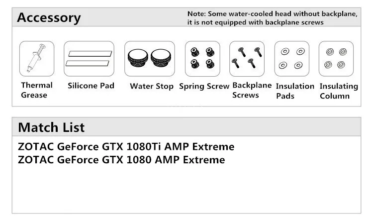 Bykski N-ST1080TIAMPEX-X полное покрытие GPU водяной блок для VGA ZOTAC Geforce GTX 1080 1080TI AMP Экстремальный кулер для видеокарты