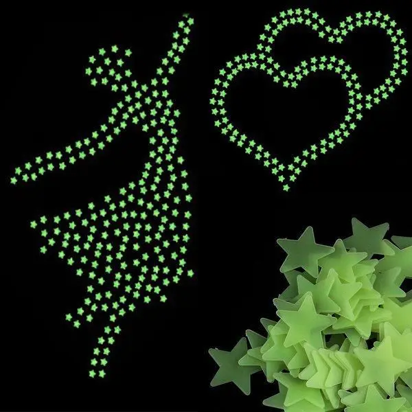 Fedex Shipping 200set Lot 20000pcshome Wall Glow In The Dark Star Fedex Shipping 200set Lot 20000pcshome