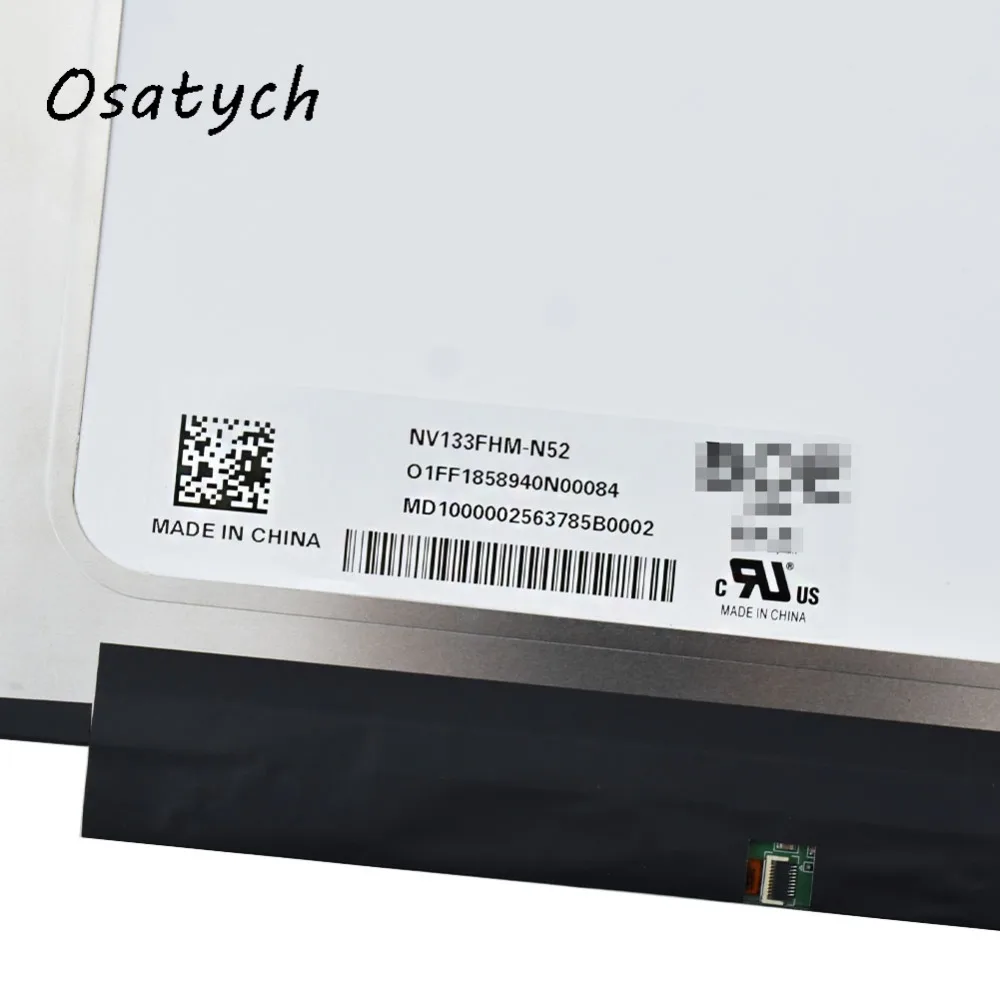 Для BOE 13,3 дюймов NV133FHM-N52(BOE06B7) для lenovo LQ133M1JW15E ЖК-дисплей Панель дигитайзер замена монитора
