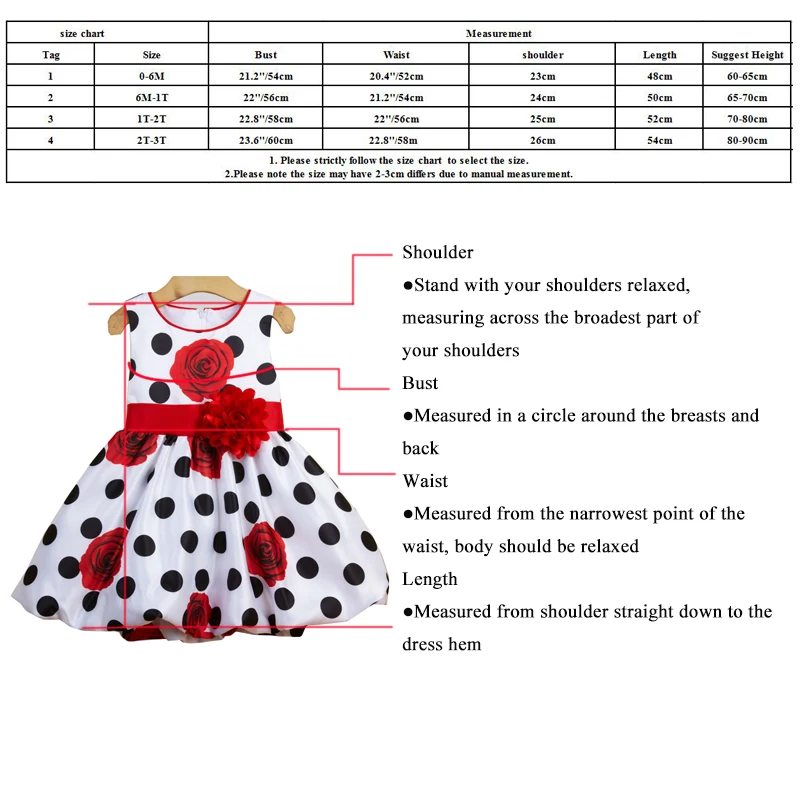 B&N Sleeveless Children Dresses Black Dot Red Bow Floral Dress Baby Infant Summer Party Dresses Princes Girls Costumes14 (2)