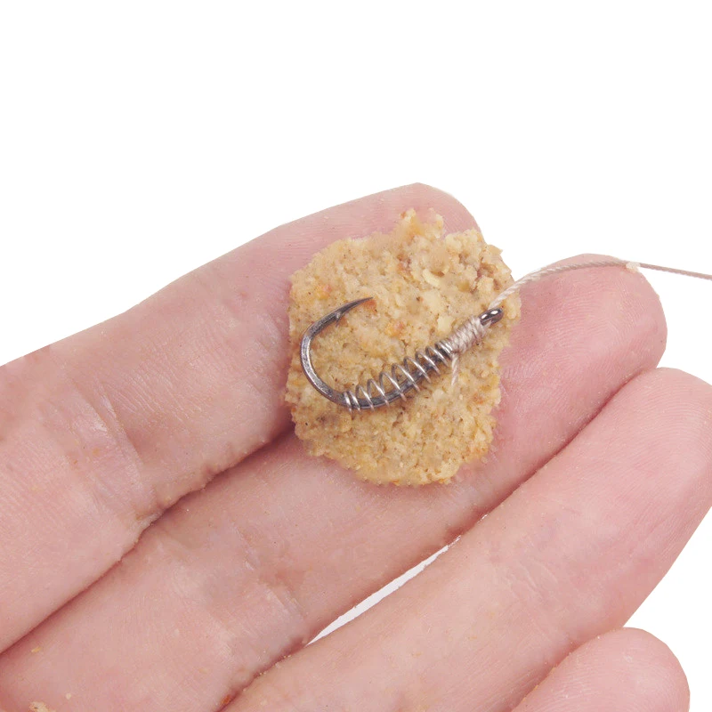 קרסים עם קפיץ לדיג – 10 יחידות